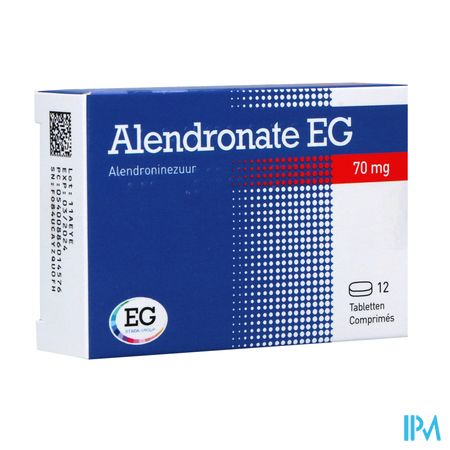 Alendronate EG Pi Pharma 70Mg Comp 12X70Mg Pip