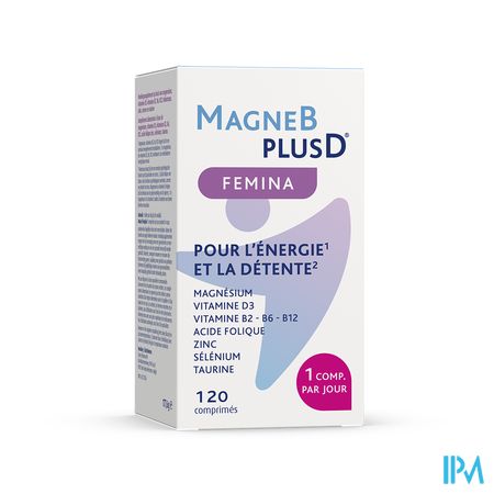 Magnebplusd Femina Tabl 120 Nf