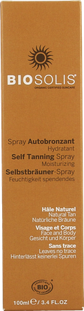 Biosolis Zelfbruiner Hydraterend Spray Fl 100ml 1