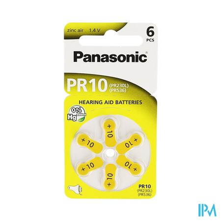 Panasonic Batterie Appareil Oreille Pr 230h 6