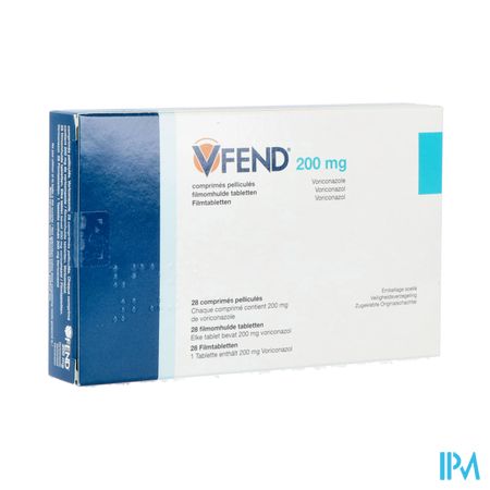 Vfend Pi Pharma 200mg Filmomh Tabl 28