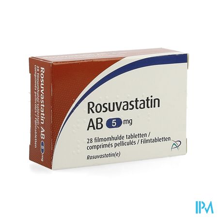 Rosuvastatin Ab 5mg Comp Pell 28 X 5mg