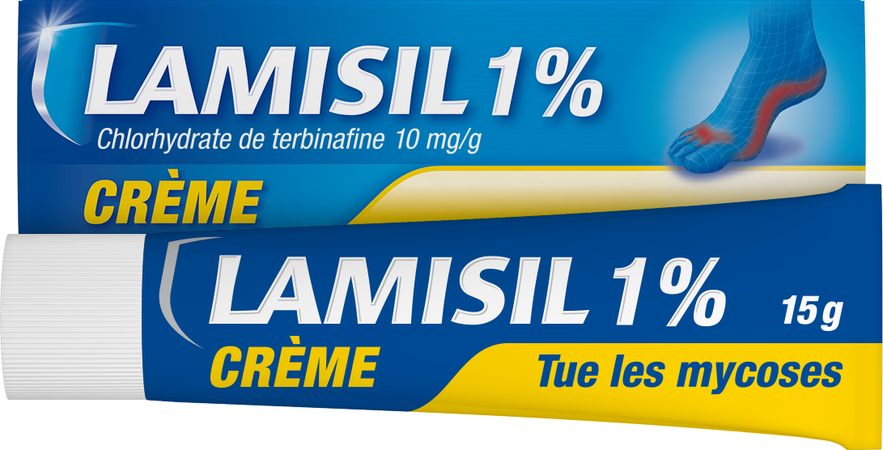Lamisil Creme 1% Tube Lamine Aluminium 15g 4