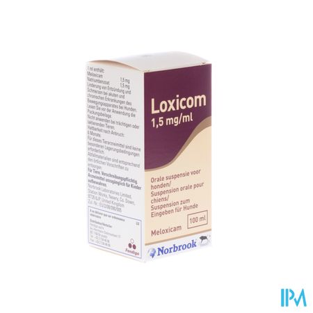 Loxicom 1,5mg/ml Orale Suspensie Hond 100ml