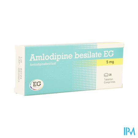 Amlodipine Besilate EG Tabl 28X5Mg