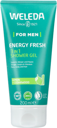 Weleda Men Energy Fresh 3in1 Douchegel Tube 200ml 3