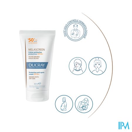 Ducray Melascreen Creme A/taches Spf50+ 50ml 11