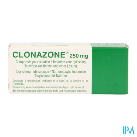 Clonazone 250mg Comp Voor Oplossing Tube Comp 60 2