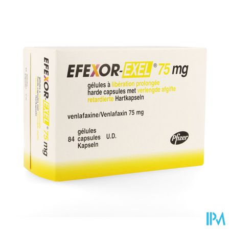 Efexor-exel 84 Caps 75mg Ud