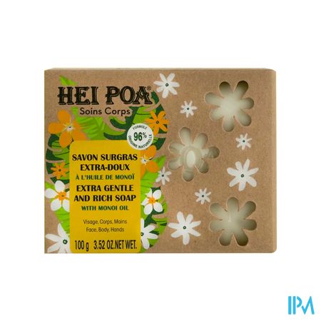 Hei Poa Savon Surgras Monoi 100g