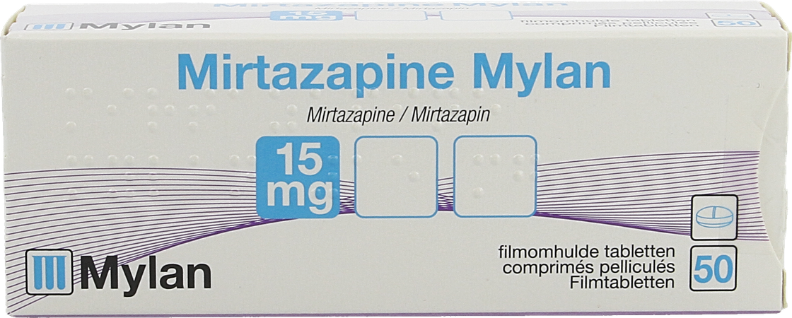 Mirtazapine Viatris 15mg Tabl 50 3