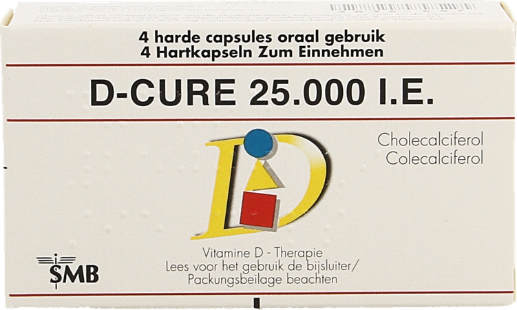 D-cure 25000ie Gelulen 4 1