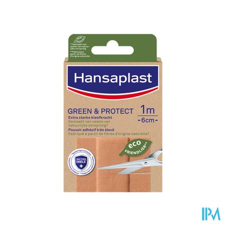 Hansaplast Pansements Green&protect 1mx6cm