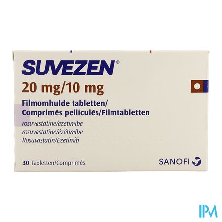 Suvezen 20mg/10mg Filmomh Tabl 30 1