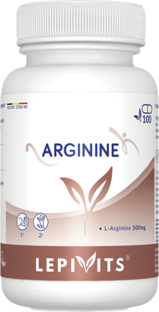 Arginine Caps 100 Lepivits 1