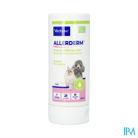 Allerderm Dry Skin Sh Hond&kat 250ml