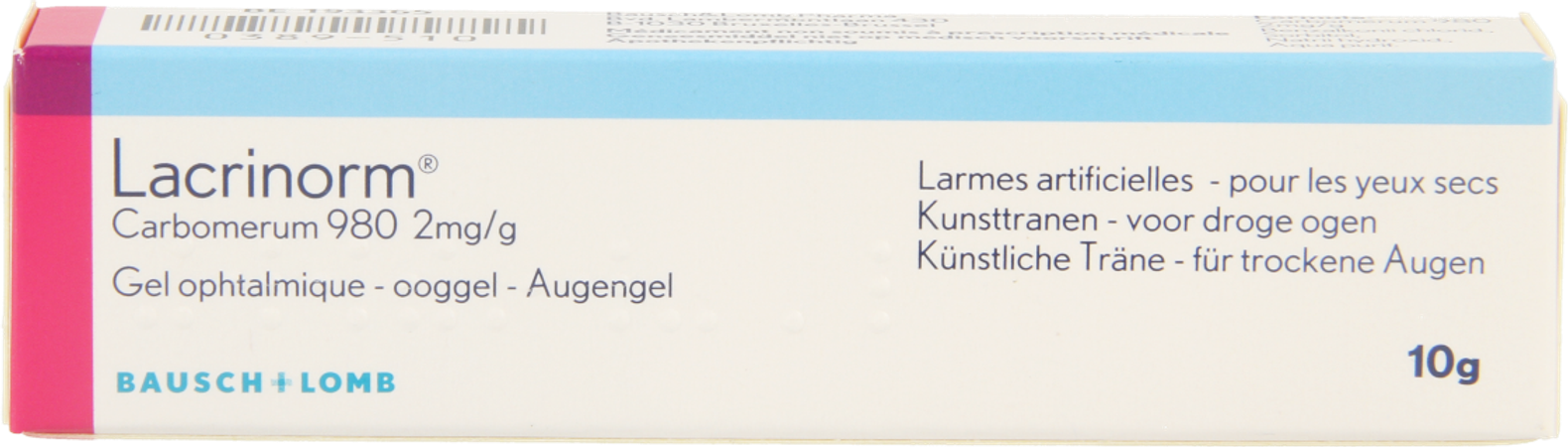 Lacrinorm Ooggel 10g 3