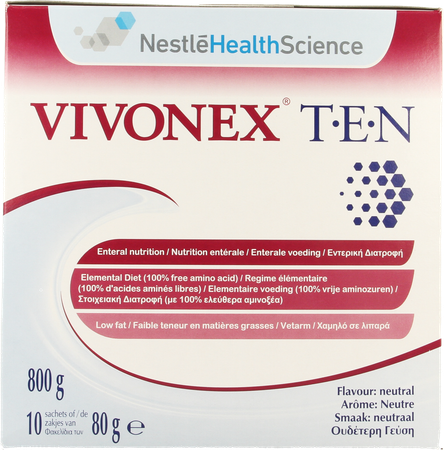 Vivonex Ten Pdr Zakje 10x80g 1