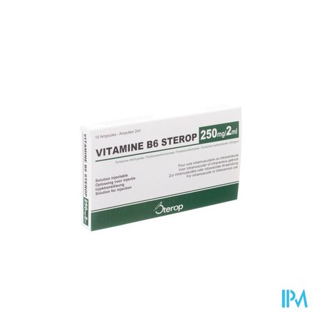 Vit B6 Im/iv Amp 10 X 250mg/2ml