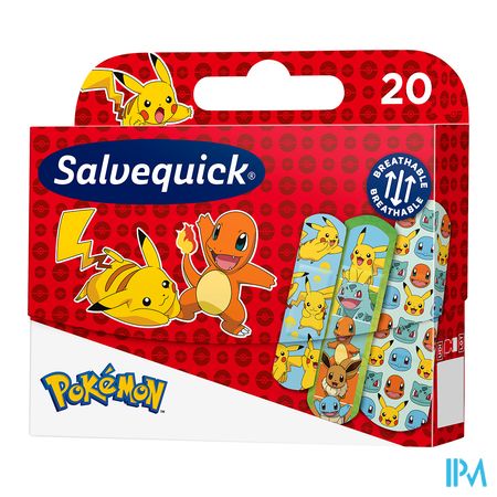 Salvequick Pansements Pokemon Exp 20