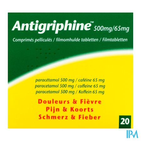 Antigriphine Comp 20 X 500mg 1