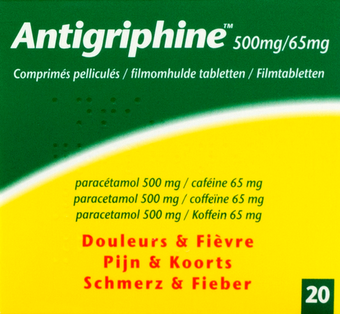 Antigriphine Comp 20 X 500mg 1