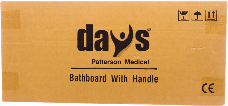 Badplank Days Kunststof + Handgreep Blauw 1