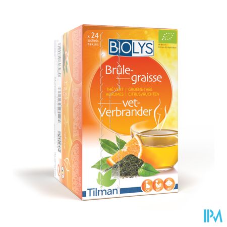 Biolys Groene Thee Citroenvruchten Sach 24