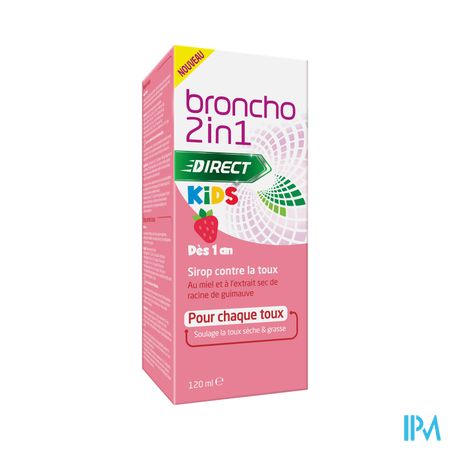 Broncho 2in1 Kids Cough Syrup 120ml