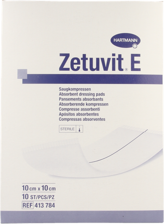 Zetuvit E 10x10cm St. 10 P/s 3