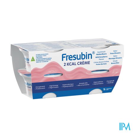 Fresubin 2 Kcal Creme Fraise Pot 4x125g