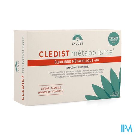 Cledist Metabolisme Tabl 60