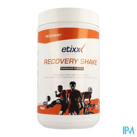 Etixx Recovery Shake Chocolate 1000g 1