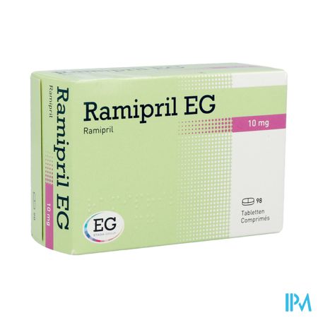 Ramipril EG 10Mg Comp 98X10Mg