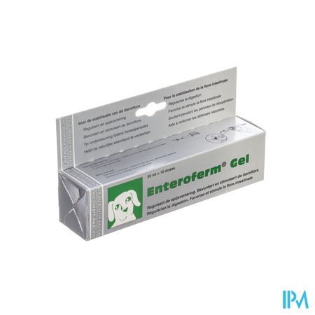 Enteroferm Hond/kat Gel Tube 1 X 20ml