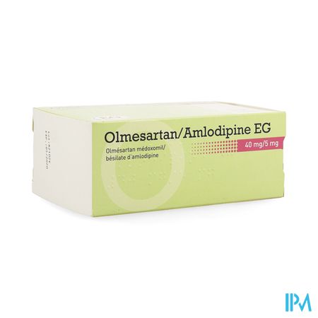 Olmesartan Amlodipine EG 40Mg/ 5Mg Comp Pell 100