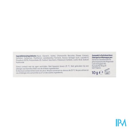 Dentinox Gel Zachte Tandenverzorging 10g