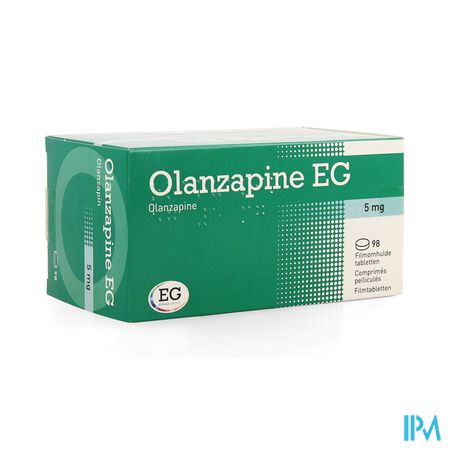 Olanzapine EG  5 Mg Filmomh Tabl 98 X  5,0 Mg