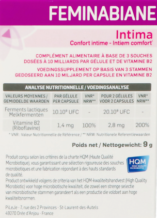 Feminabiane Intima Caps 20 6