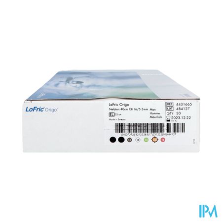 Lofric Origo Nelaton Pobe+sol Saline Ch16 40cm 30 1