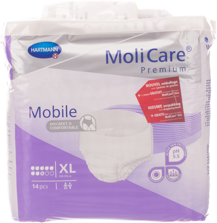 Molicare Pr Mobile 8 Drops Xl 14 P/s 1
