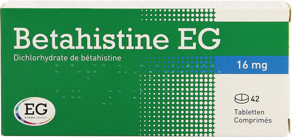 Betahistine EG         Comp 42X16Mg 1