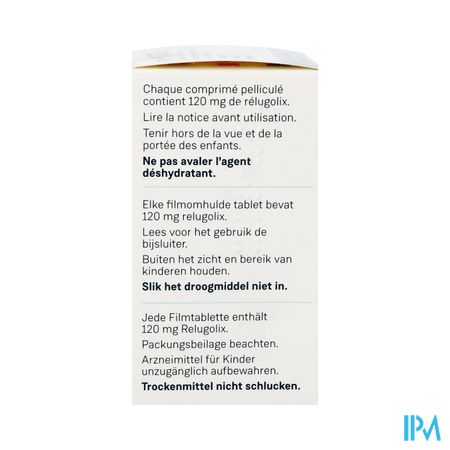 Orgovyx Pi Pharma 120mg Comp Pell 30 Pip 1