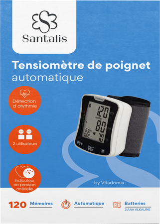 Santalis Tensiometre Poignet Automatique 1