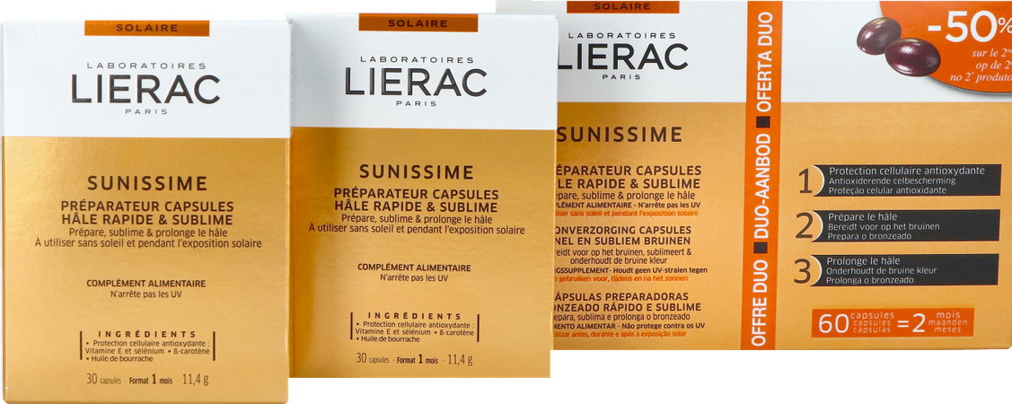 Lierac Sunissime Duo Bronzage Blister Caps 2x30 4