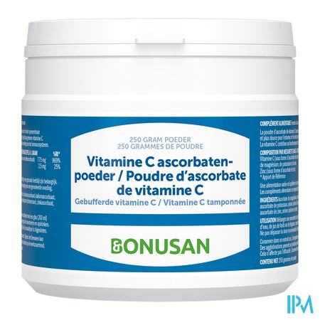 Vitamine C Ascorbatenpdr 250g Bonusan 3