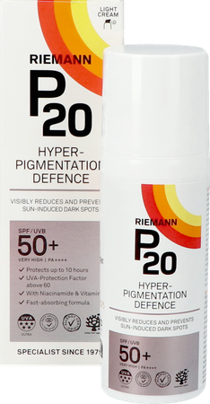P20 Zonnecreme Hyperpigment. Defence Spf50+ 50g 8
