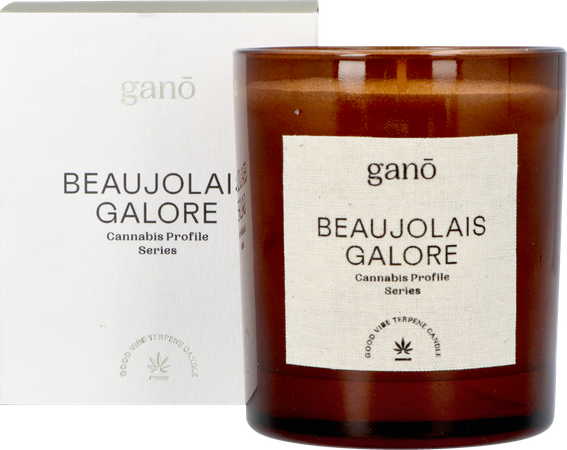 Gano Care Good Vibe Terpene Candle Beaujolais250ml 3