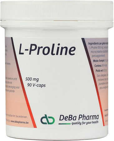 l-proline Caps 90x500mg Deba 2