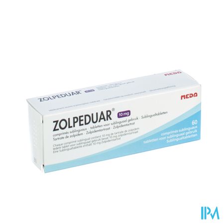 Zolpeduar 10mg Comp Subl 60 X 10mg